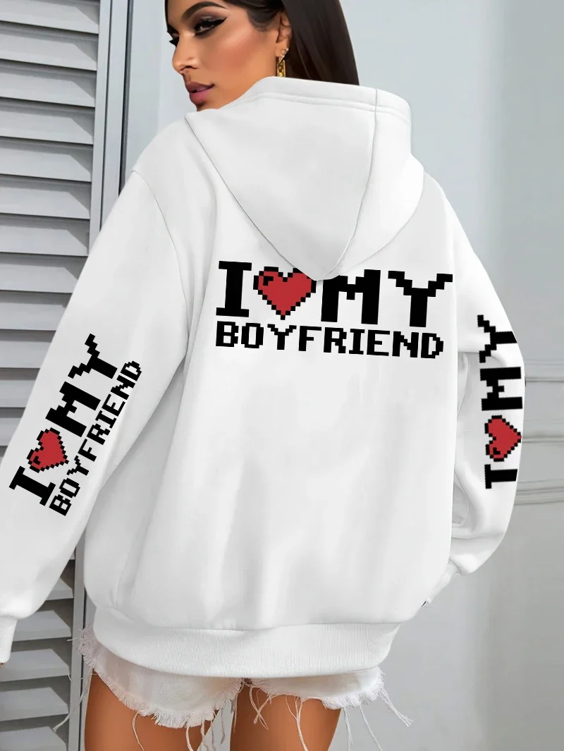 

Men's and Women's Plus Size Printed Top, Loose Casual, Soft, Comfortable and Breathable, Outdoor Sports Loose Pullover Hoodie