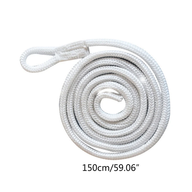 เรือยอชท์เส้น DoubleBraided BumpersWhips เชือก Docking Marine Mooring Line สำหรับเรือแคนู Crafting Drop Shipping