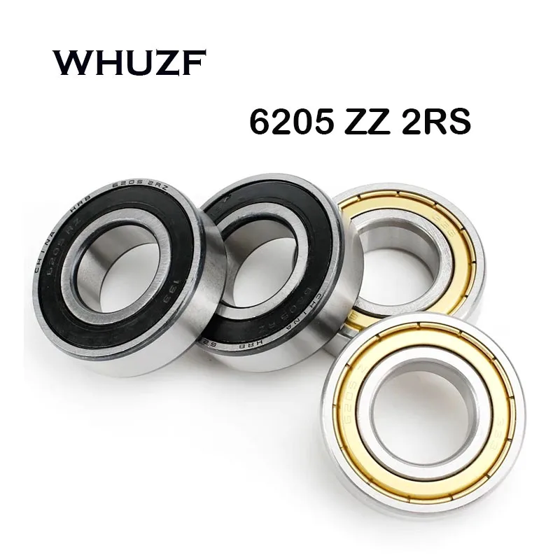 roulement à billes 6205RS 6205ZZ Bearing ABEC-7 25*52*15 mm Deep Groove 6205 2RS 6205 2Z Ball Bearings 180205 RS 6205 2RS