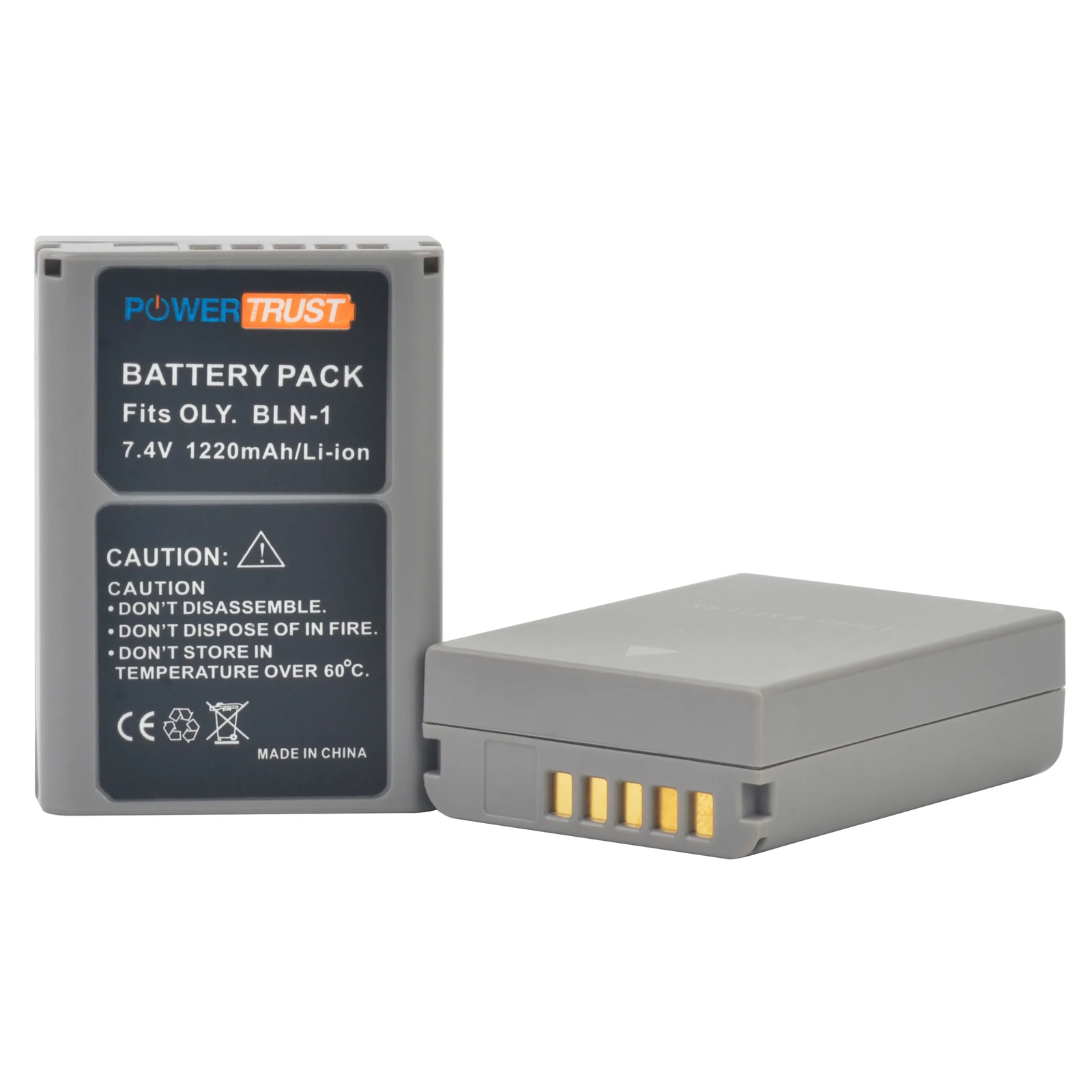 PowerTrust 1220mAh BLN-1 Battery for Olympus
