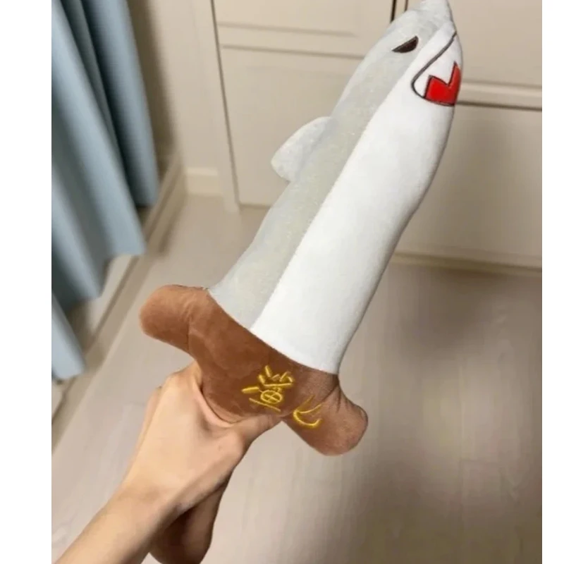 New And Interesting Shark Dolls In Stock With Funny Puns And Cute Plush Shark Arm Swords Surprise Your Friends With Daily Gift