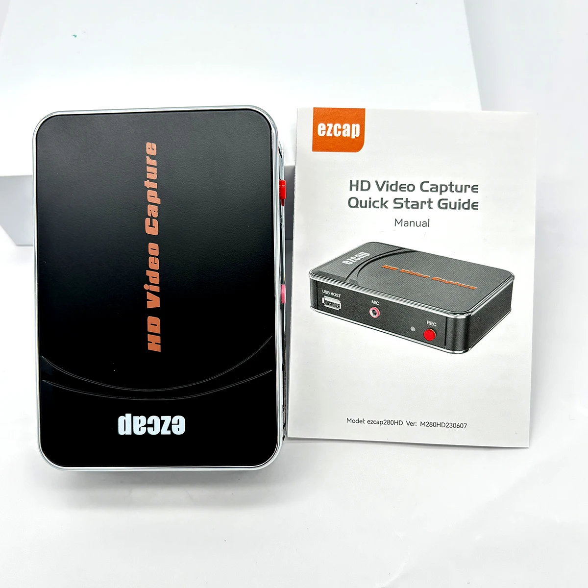 

Ezcap280HD 1080P Карта видеозахвата HDMI Поддержка микрофона в звуковой петле HDMI, записи в один клик к USB U-флеш-диску Pen Drive