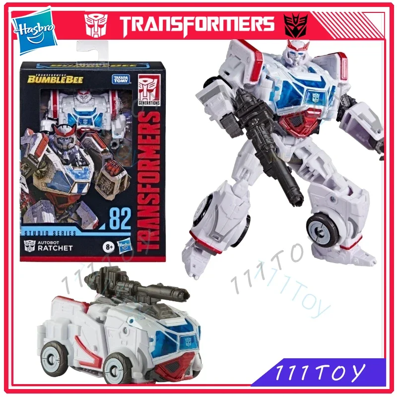 

In Stock Hasbro Transformers Classic Toys Studio SeriesSS82 Deluxe Ratchet Action Figure Robot Toy Collectibles Gifts Hobbies
