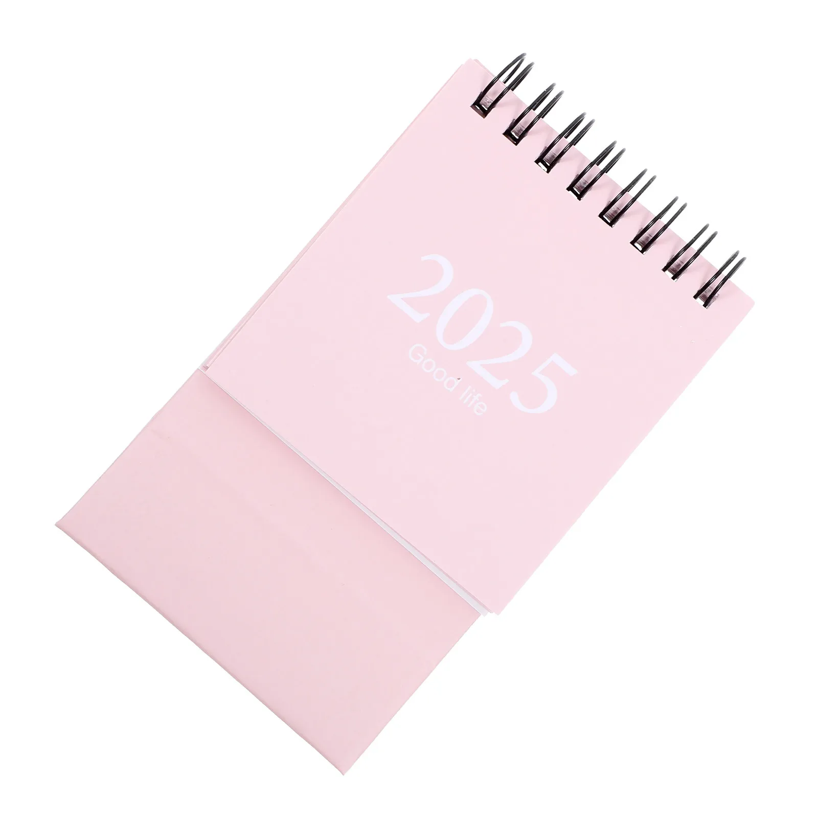 

Мини-настольный календарь 2024-2025, спиральный, декоративный, маленький, офисный, ежемесячный, настольный, ежедневный планировщик для дома, работы, учебы
