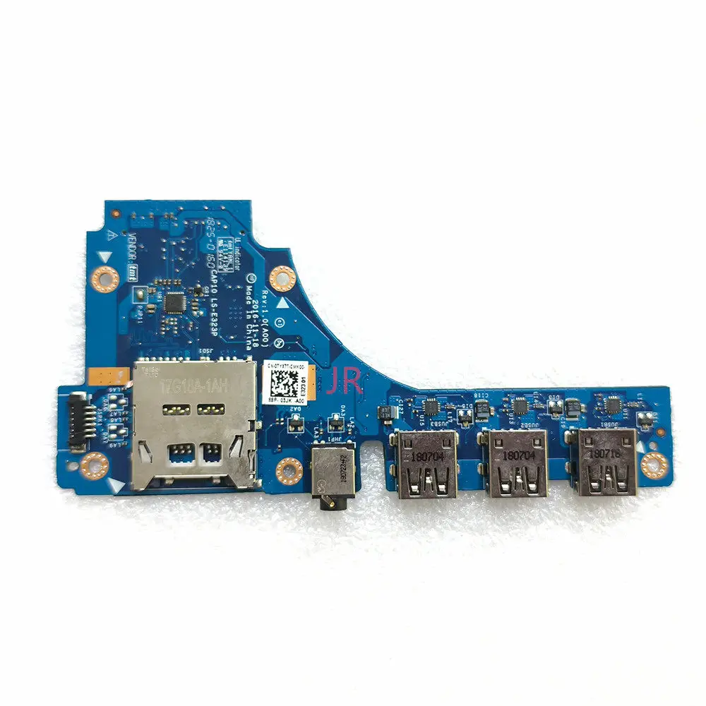 Módulo de altavoz con tarjeta de sonido USB para Dell Precision M7720 7720, LS E323P 0TYX7T, piezas de repuesto para ordenador portátil, componente de Audio