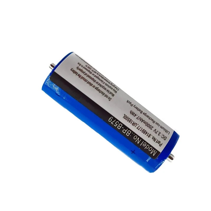 5Pcs UR18500L Battery 3.7V 2000mAh For Braun Series 5 7 8 9 Electric Shavers Razor Pulsonic UR18500Y Brand New High Quality