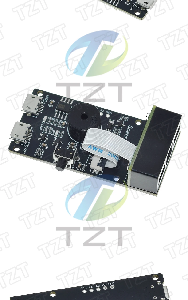 TZT QR/1D/2D/Code-Scanner V4.0 Barcode-Erkennungsmodul mit Serieller Kommunikation UART-Schnittstelle USB-Tastatureingabe – Detail 9
