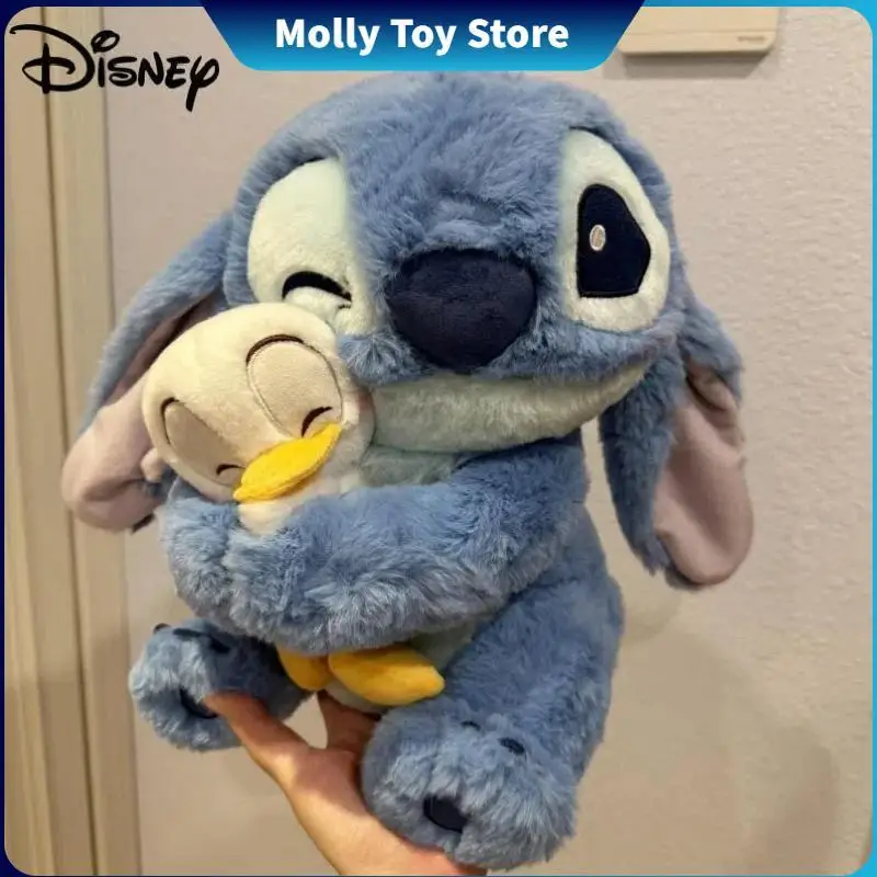 

New Disney Lilo & Stitch Plush Doll Toy Stitch Embrace Donald Duck Stuffed Doll Anime Collection Souvenir Birthday Gifts Toy