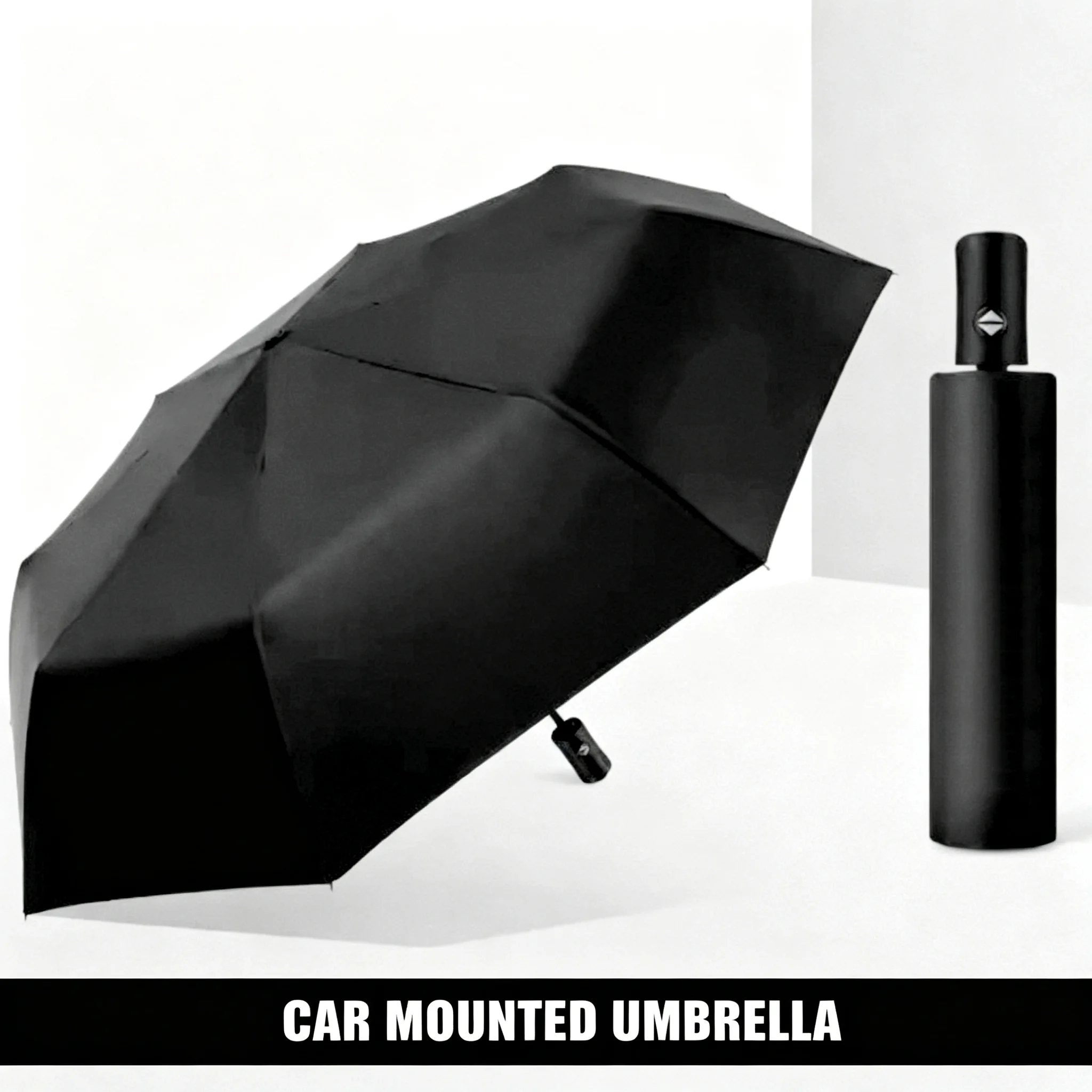 Portable Folding Shine Rain Automatic Sun Protection UV Sunshade Umbrella For Skoda Octavia Rapid Kodiaq Karoq Fabia Kamiq Super