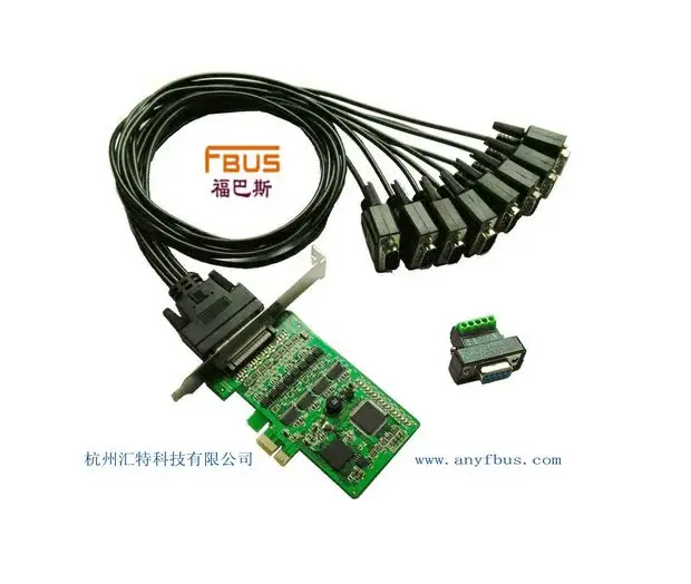 FB-118EL 8포트 RS232/422/485 고속 직렬 포트 카드 - alternate angle