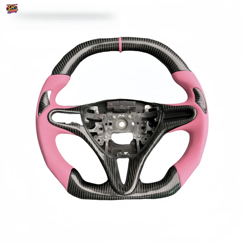 Customizable Racing Carbon Fiber & F1 Shape Steering Wheel Modification for Civic 11th Generation