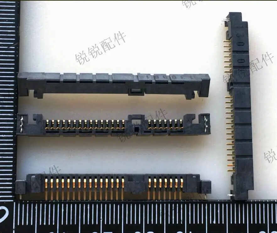Fro Signal SATA socket connector 7 + 15P male seat, notebook hard disk interface, connector SATA plug