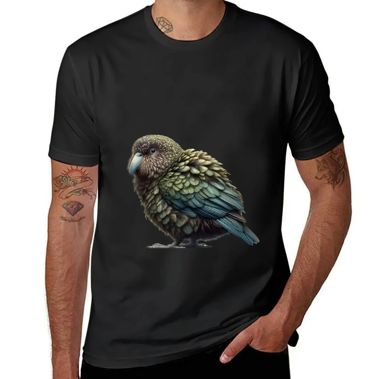 Kakapo Art Kakapo Lovers T-Shirt plus size tops funnys tees quick-drying mens t shirts casual stylish