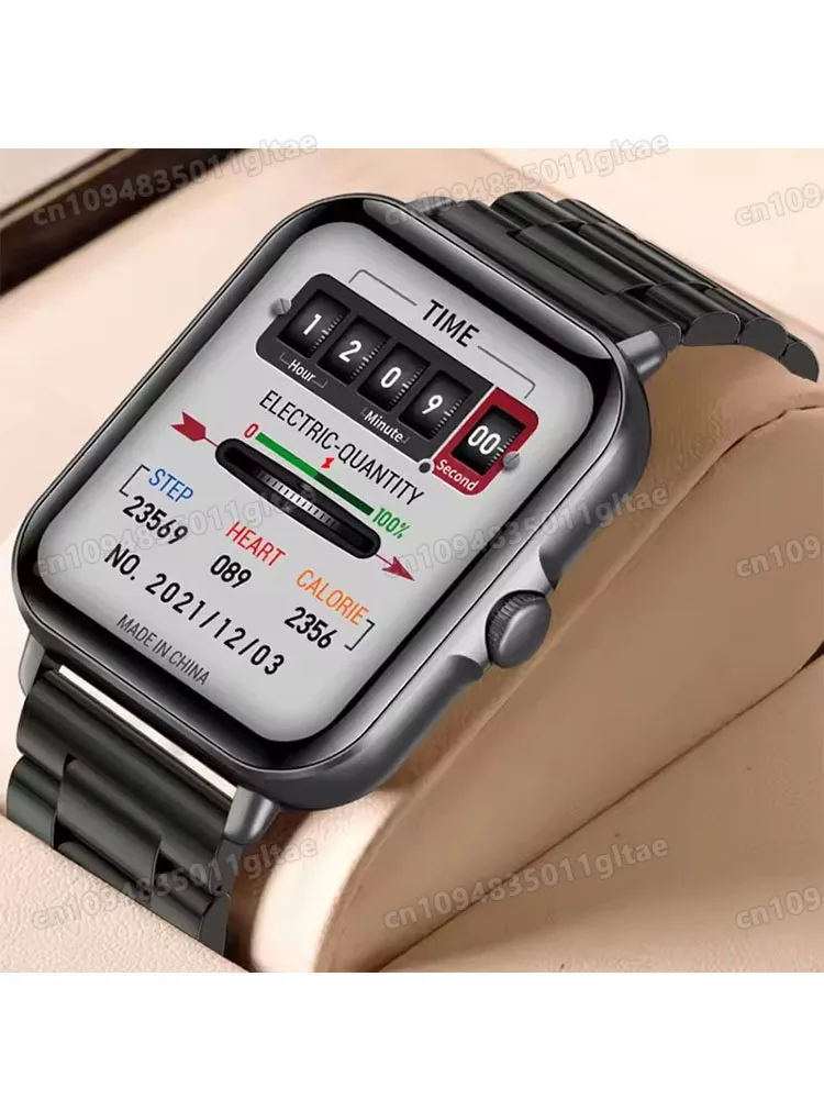 Neue Smartwatch für Android IOS 1,83 Zoll Farbbildschirm Bluetooth-Anruf Blutsauerstoff-/Blutdrucküberwachung Smartwatch Damen Herren MA27