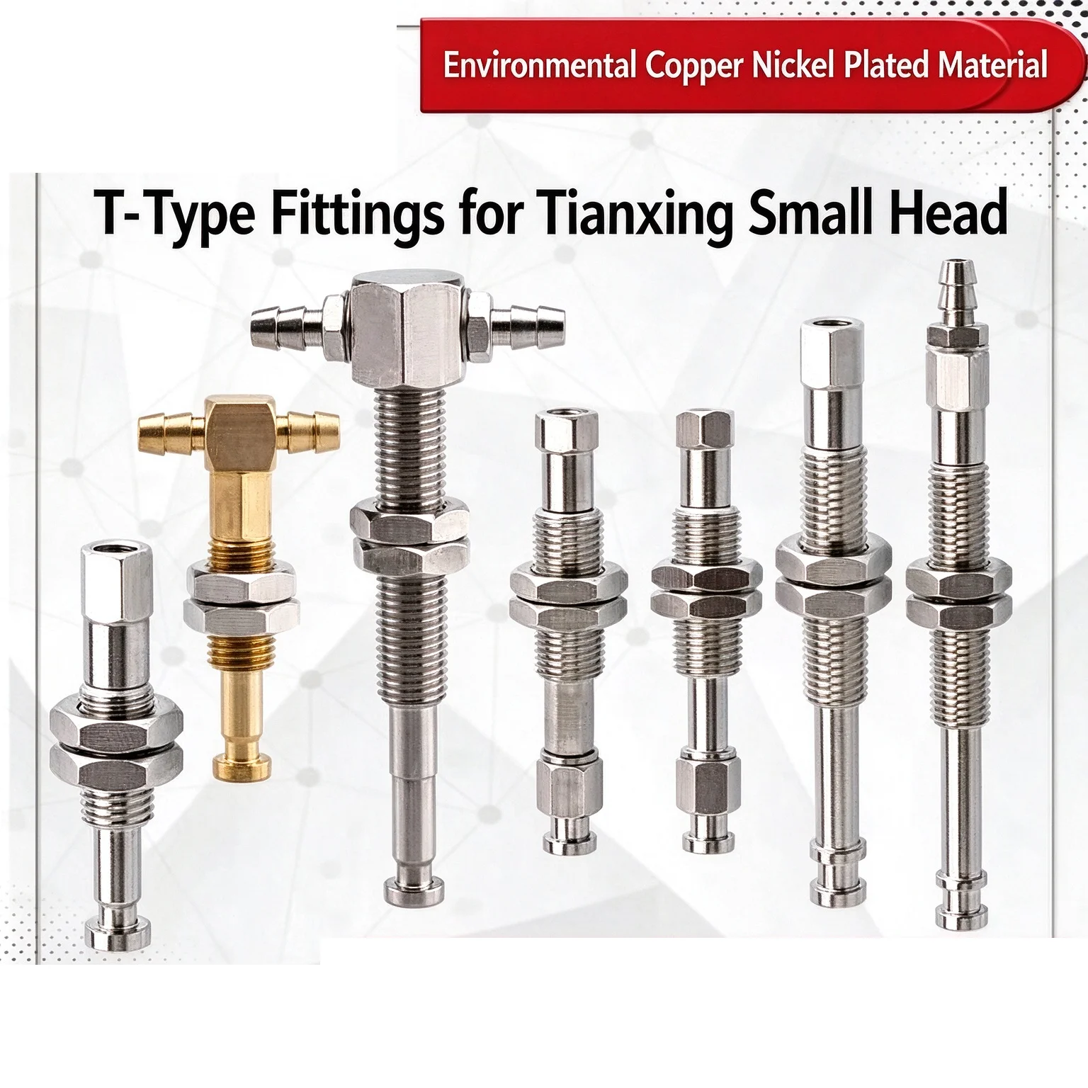 Manipulator accessories vacuum suction cup seat side intake T-type pneumatic element fixing bracket