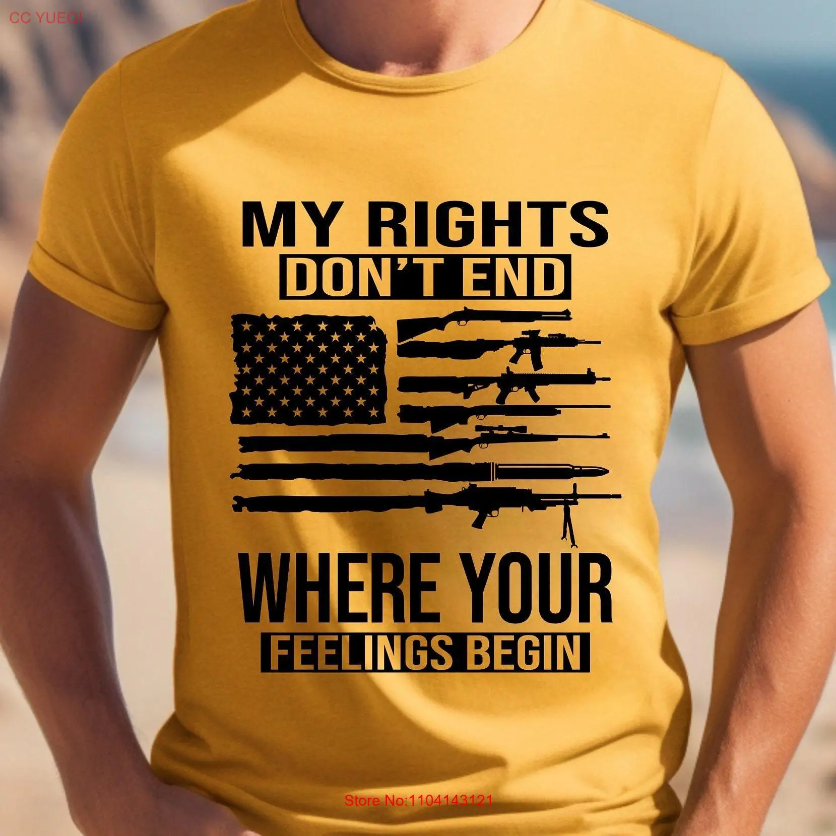 2nd AmendmenT T Shirt For Him Hunting Fisher Gun Lover Enthusiast Dad long or short sleeves