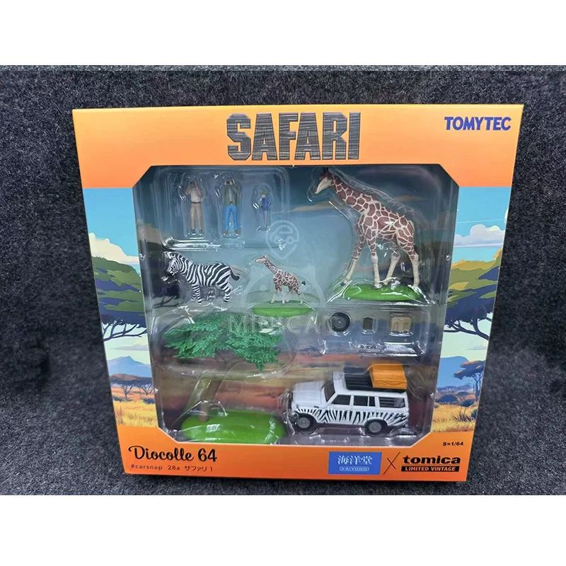 جديد في المخزون Tm Tlv 1:64 سفاري تويوتا هايلكس الوحش لمشاهدة معالم المدينة سبيكة مصغرة دييكاست نموذج Tlv سيارة المفاجئة 28a 29a لعب الاطفال هدية #5