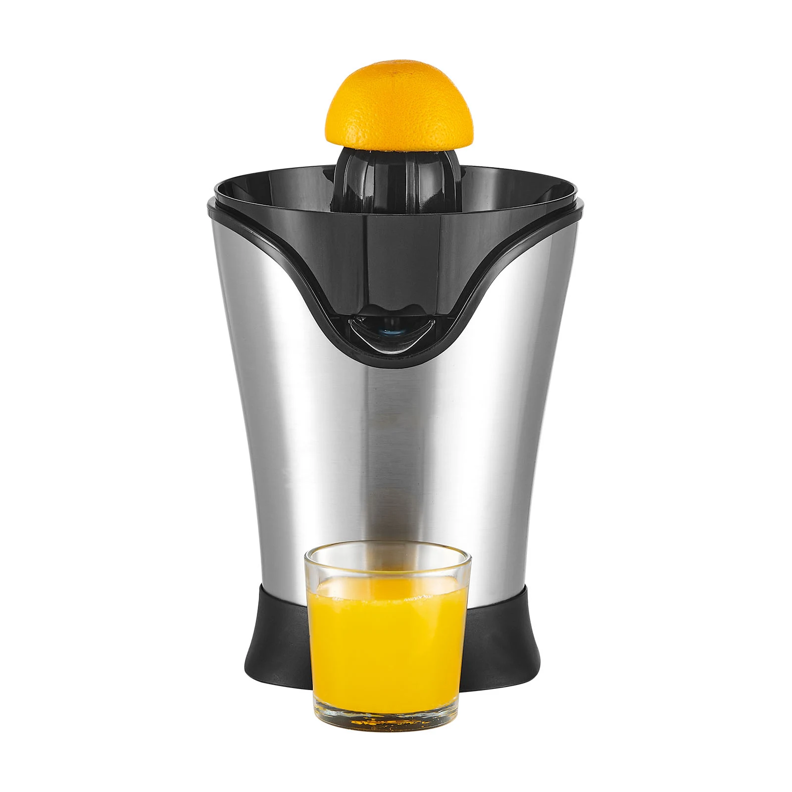 

Электрическая соковыжималка для цитрусовых VEVOR, соковыжималка для апельсинового сока с одним конусом, соковыжималка с фильтром из нержавеющей стали 100 Вт, легко чистится