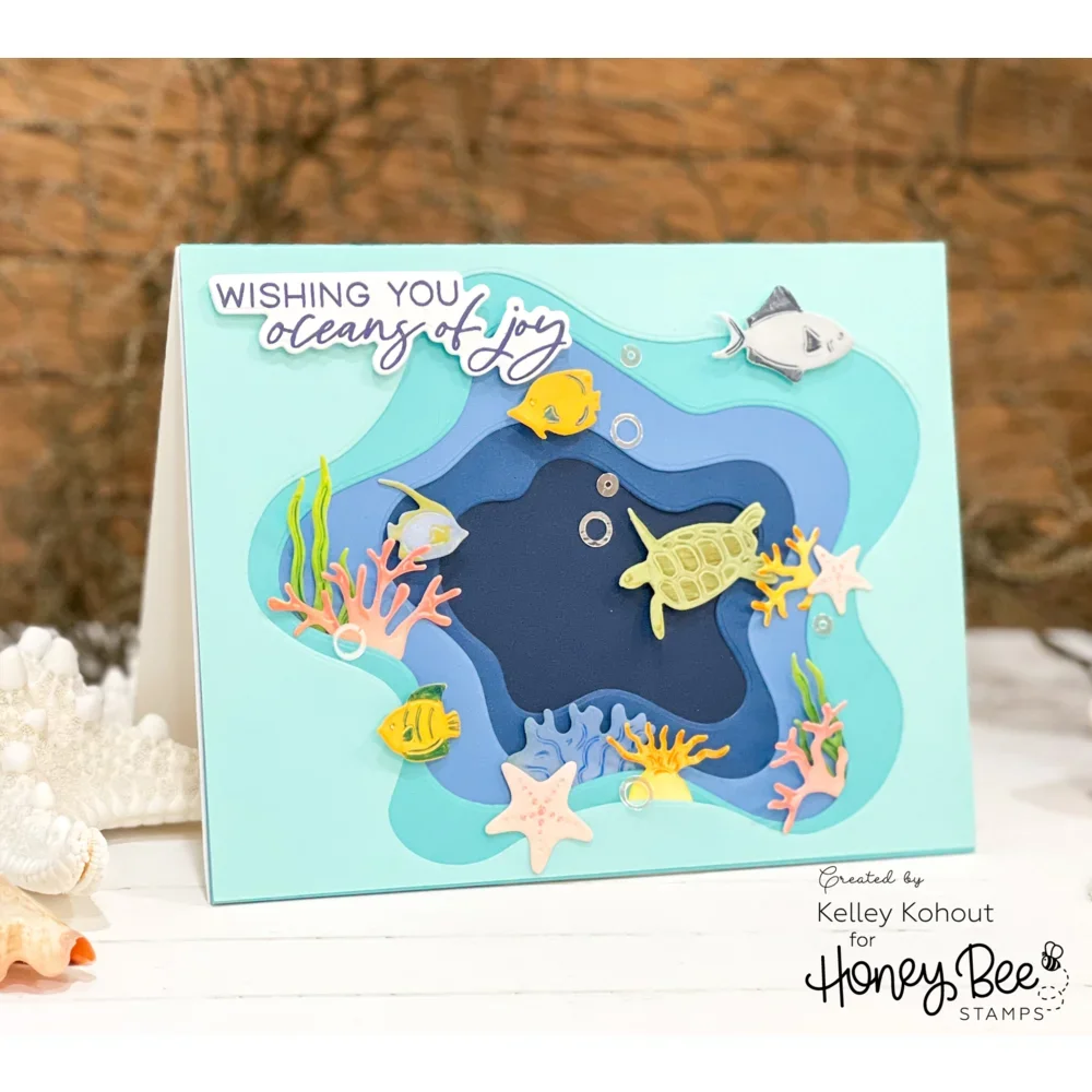 New Flower Ocean Sunrise Wedding Clear Stamps Metal Cutting Dies Hot Foil Scrapbook Paper Card Album Diy Craft Decoration