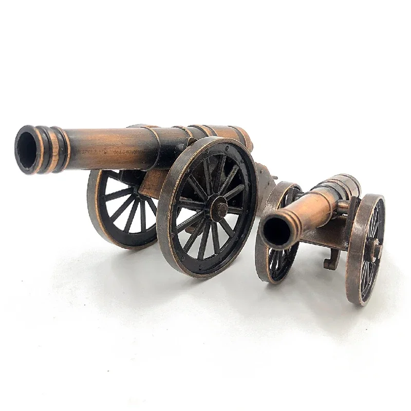 مدفع معدني مزخرف، أدوات فنية عسكرية للحرب الأهلية، ديكور سطح المكتب، أذرع طاولة الرمل، زخرفة صندوق الرمل من ارسنال