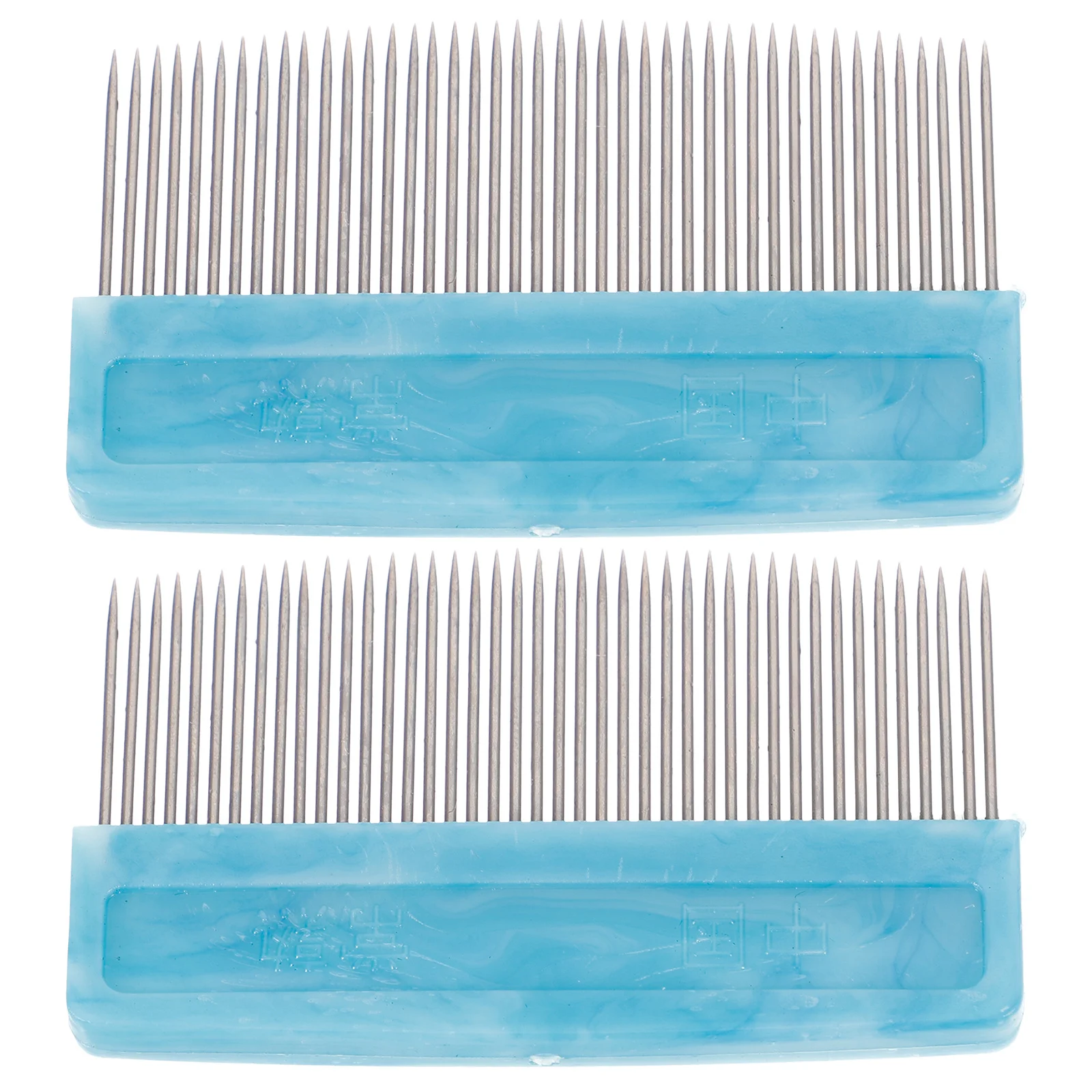 2 قطعة قوس الكمان مشط شعر الخيل قوي الحديد البلاستيك Luthier أداة القوس الشعر أداة تهذيب الشعر الكمان Erhu لوازم مشط شعر الخيل