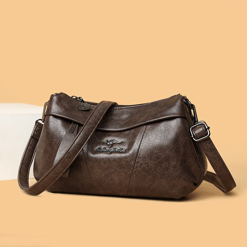 

Элегантная сумка через плечо большой вместимости для женщин среднего возраста. Модные минималистичные сумки на одно плечо, которые подходящие все.