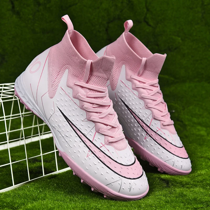 Men Fast Soccer Tennis Turf Sports Soccer Cleats Outdoor Training Match High-quality TF/FG Unisex Football Boots for Men