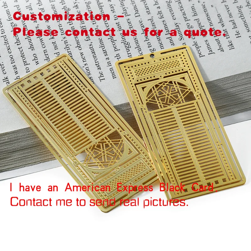 

custom.Custom Metal Cutting Dies Making Bookmark Business Card