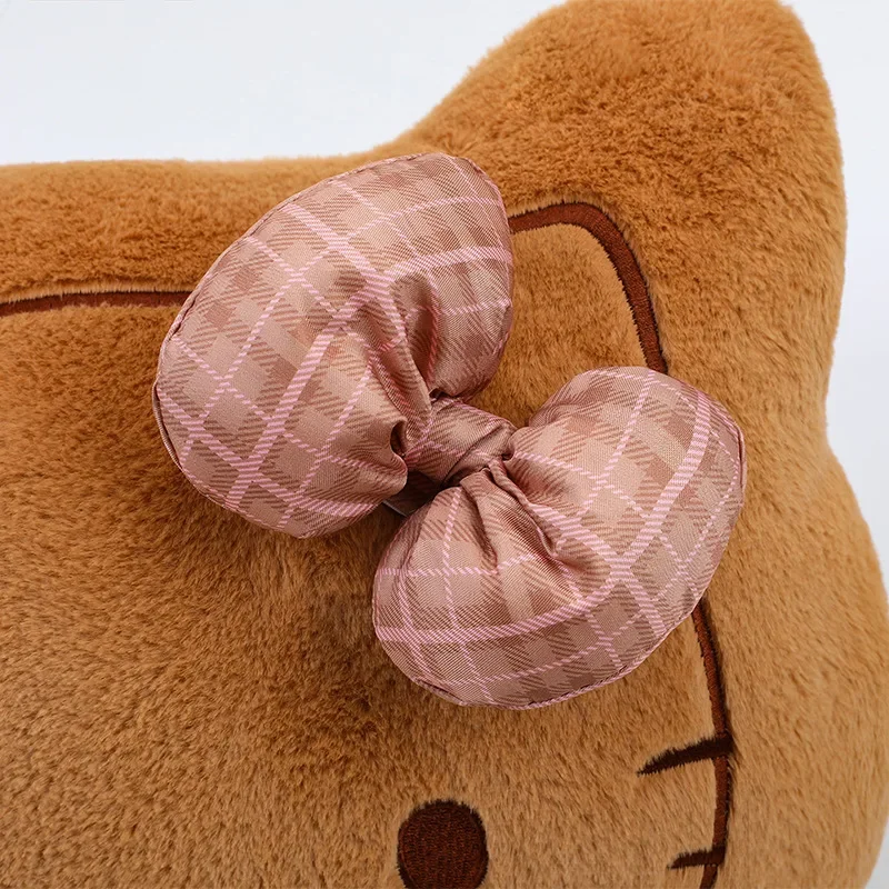Kawaii Disney Plush Toy Cute HelloKitty Pillow Stuffed Plaything For Kids Birthday Gift Retro Hawaiian Style Soft Cuddly Plushie