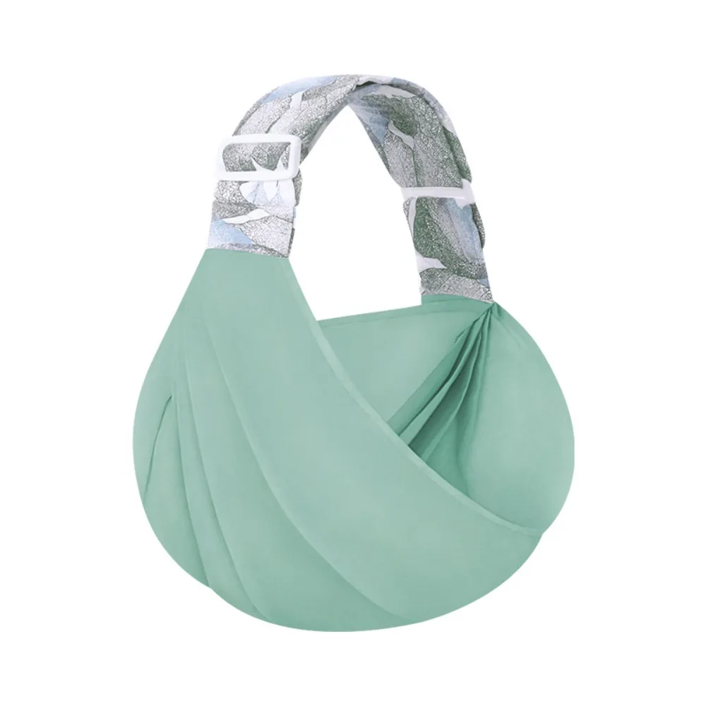 Supporto in tessuto regolabile fascia per bambini avvolgente facile da riporre in tessuto doppio uso bretelle avvolgenti per bambini sciarpa per bambini Sling Baby