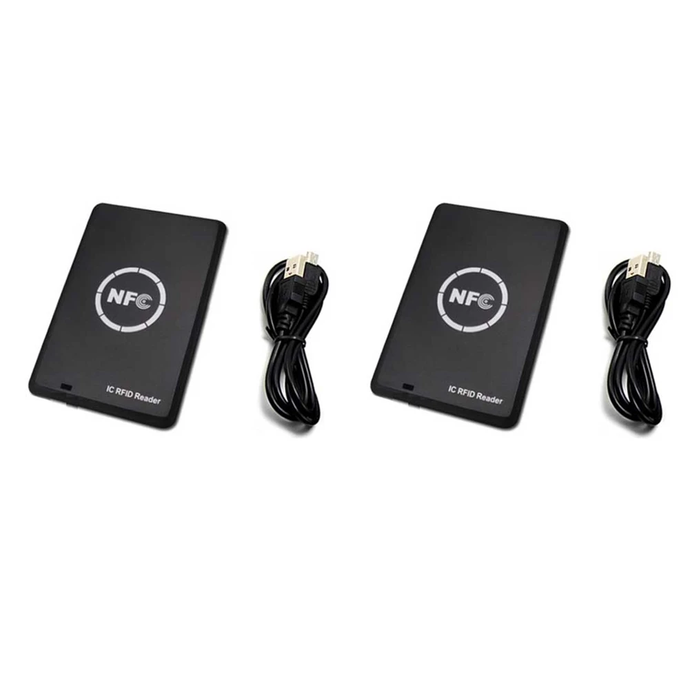 

B30C-2X IC RFID Card Reader RFID Copier Duplicator NFC Smart Card Reader Writer 13.56Mhz Encrypted Programmer