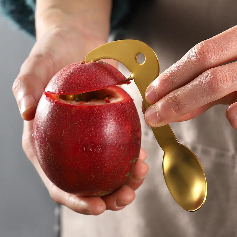 열정 과일 오프너, 스테인레스 스틸, 다기능 과일 스플리터, 주방 도구 및 액세서리