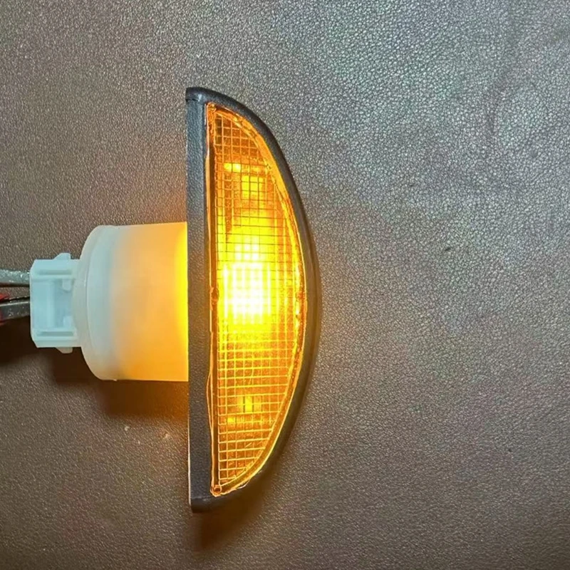 2pcs Indicator Step Light Case For Renault Premium truck Lander KERAX 400  For Volvo FL/FE  Oem: 7421103284 5001834565