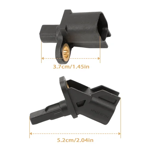 Imagen 2 del producto 4 Uds Sensor ABS para Ford Focus mk2 mk3 Galaxy mk2 Kuga mk1 Mondeo mk4 SMax CMax Mazda 3 BK BL 5 CW Volvo C30 C70 ‎ 3M5T-2B372-BD