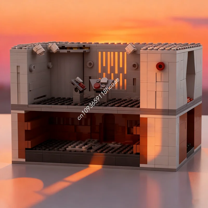 

297pcs MOC Death Star Trash Compactor Cell Battle Model Building Blocks Toys DIY Creative Christmas Gifts Idea Education Kids