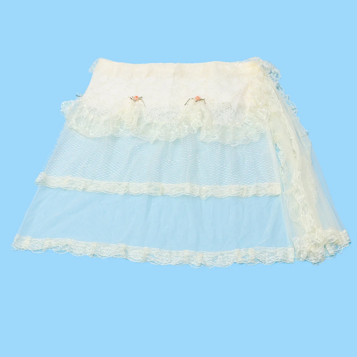 

Beige Lace Piano Dust Cover Romantic Flower Pattern European Jacquard Style Soft Scratch Protection Piano Cover