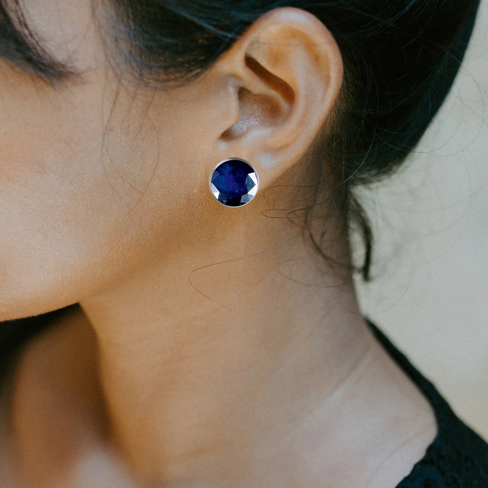 

50pcs Clip Accessories 8Mm Diy Earring Making Kit Jewelry Craft Material Stainless Steel Ear Clips Tray For Diy Fashion Ear Clip