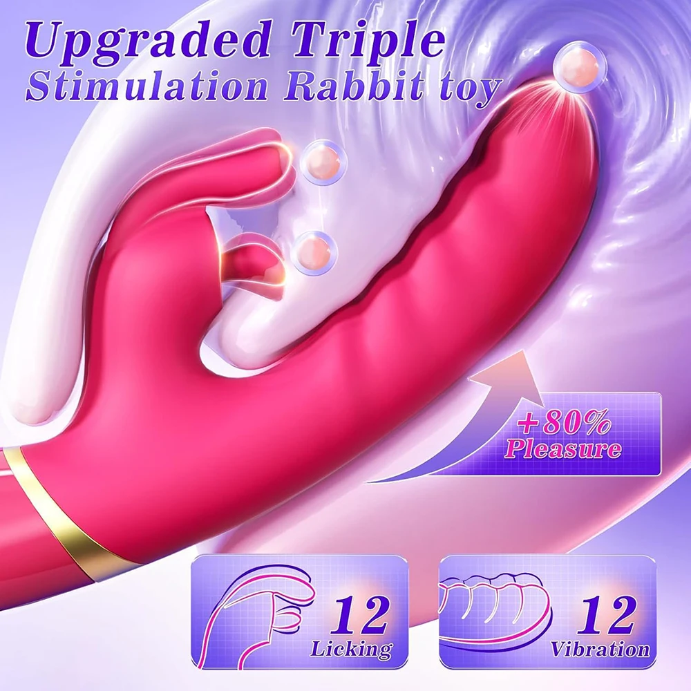 Vagina Clit Rabbit Vibrator For Women G-Spot Vibrator Clitoris Stimulator Female Masturbation Adult Goods Sex Toy For Women_voghion.com
