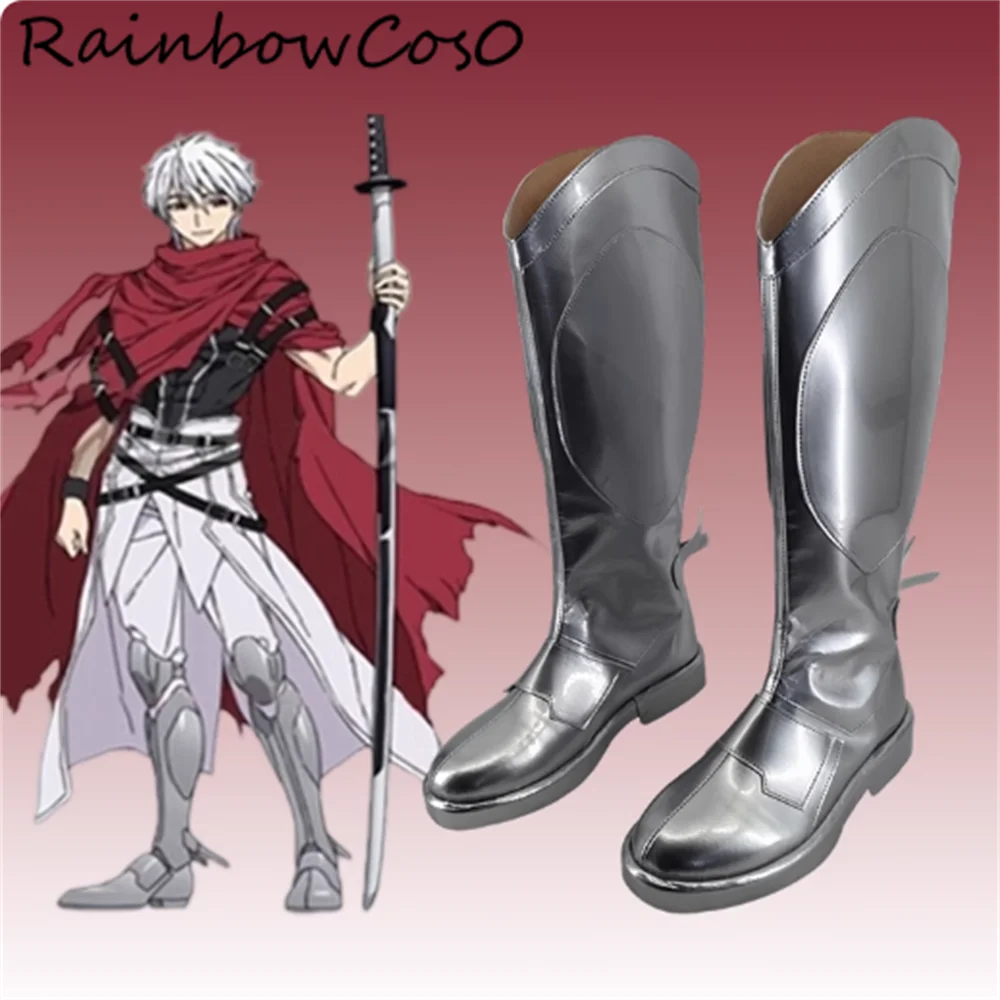 ริฮิโตะ บาช พลันเดอร์ร์คอสเพลย์รองเท้ารองเท้าเกมอะนิเมะปาร์ตี้ฮาโลวีนเรนโบว์คอส 0 W5110