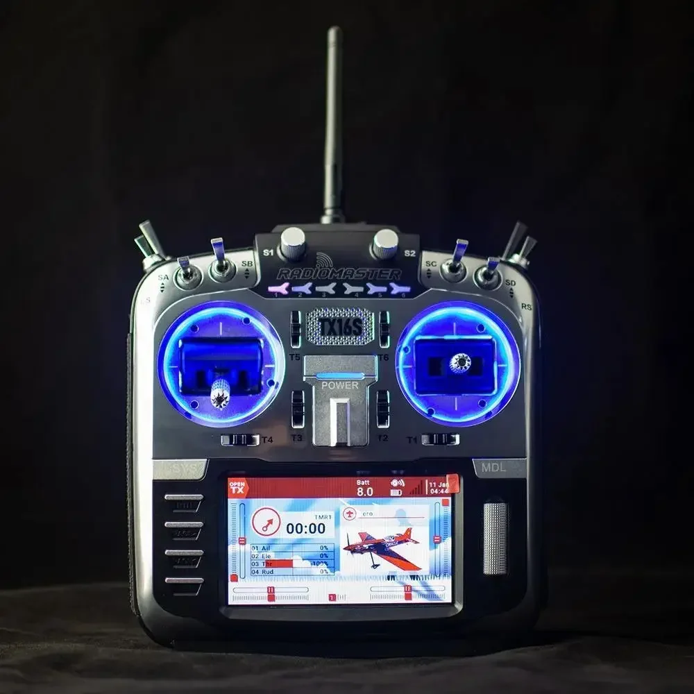 Radiomaster TX16S transmisor de Radio, actualización de cardán LED, juego de Mod de luz, Plug and Play para Avión RC, Drones de carreras FPV