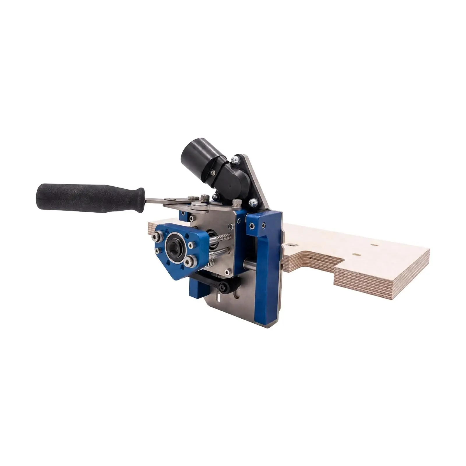 Precision Carpentry Jig Metal Body for Drill Guide Joinery Work Cabinet Making Home Use