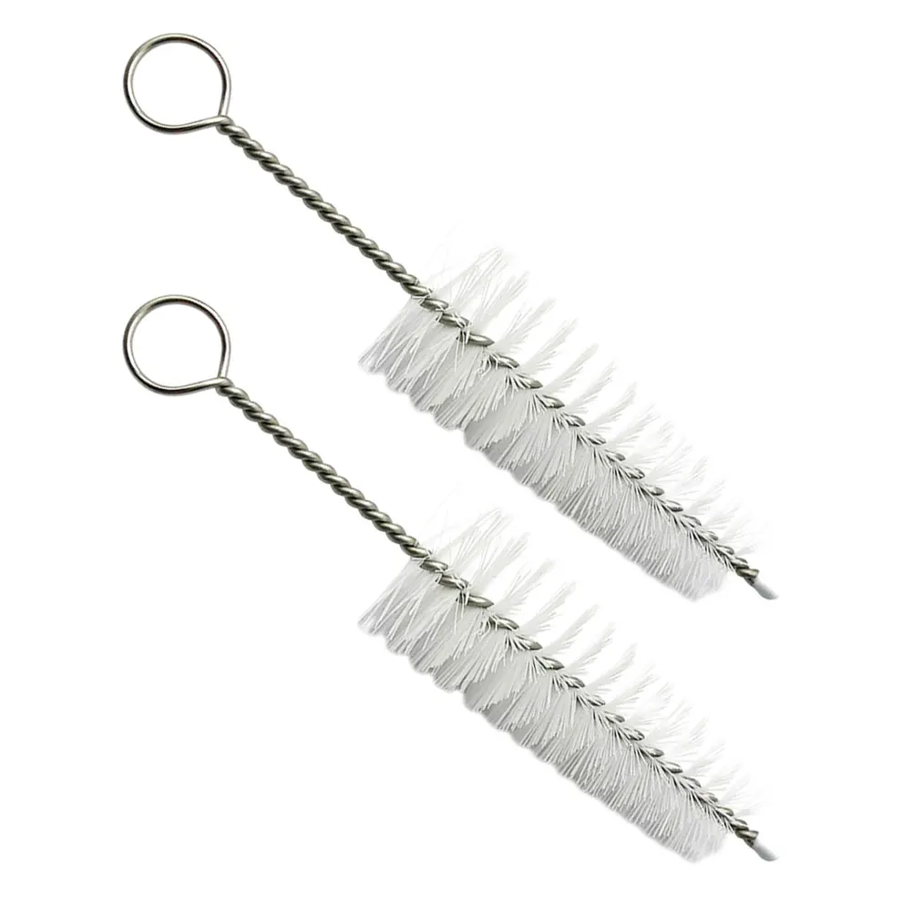 

2pcs Saxophone Cleaning Brush Mouthpiece Sound Hole Musical Instrument Supplies Durable Nylon Wind Tool Professional