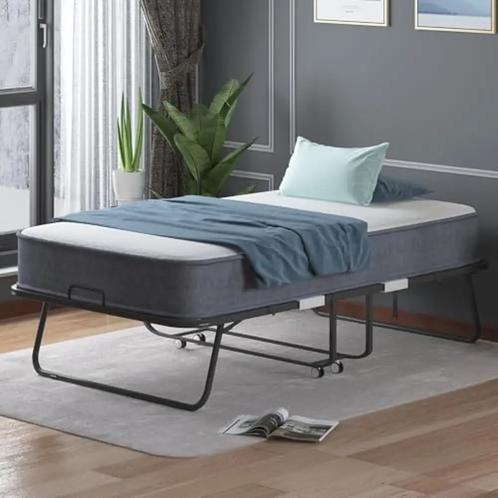 Twin Foldable Rollaway Bed 5