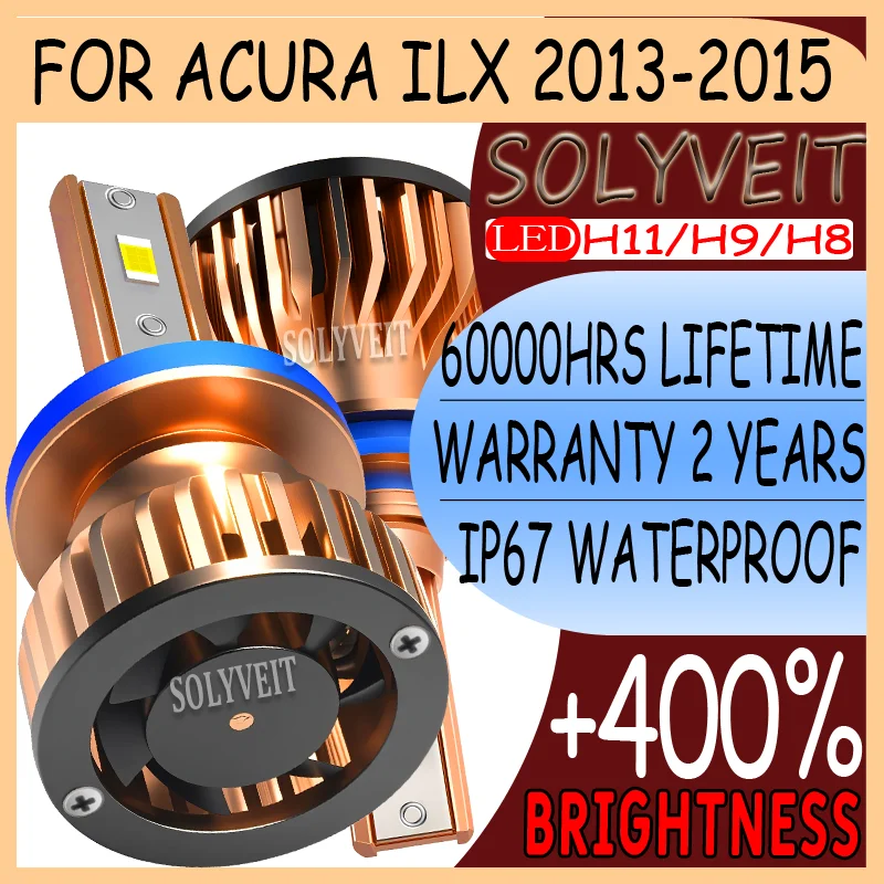 

warranty Simple Installation Enhanced Night Driving Stable Lighting High-Performance LED Low Beam For Acura ILX 2013 2014 2015