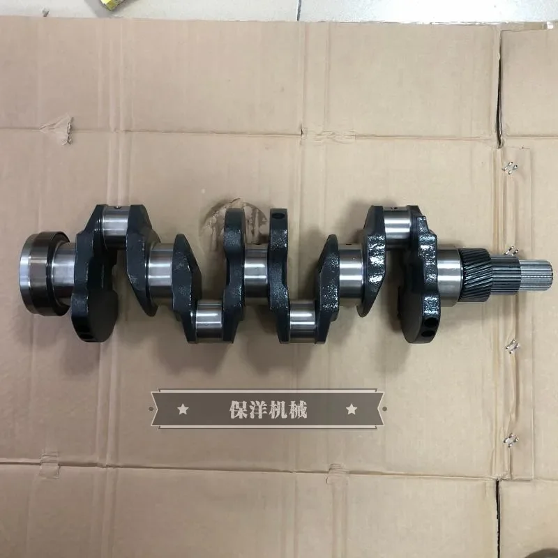 

Kubota V3300 engine crankshaft Kubota generator set Daewoo DH70/DH80 excavator parts