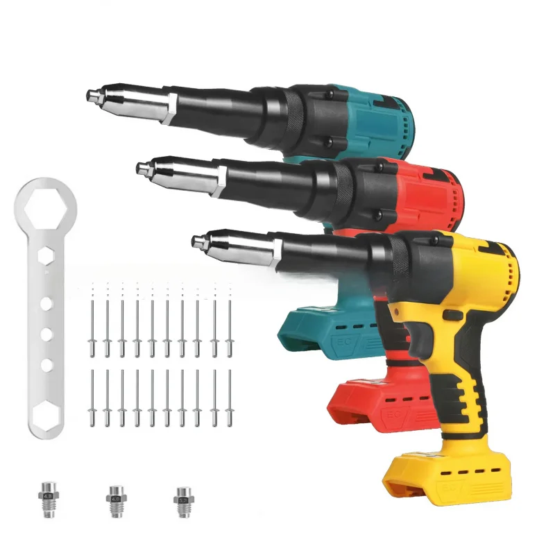 121V lithium battery brushless rivet gun rivet gun pull aluminum nail 1