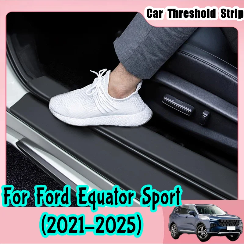 para-ford-equator-sport-2021-2025-adesivos-de-carro-de-couro-tiras-de-peitoril-da-porta-anti-passo-protecao-pedal-tronco-anti-risco-acessorios
