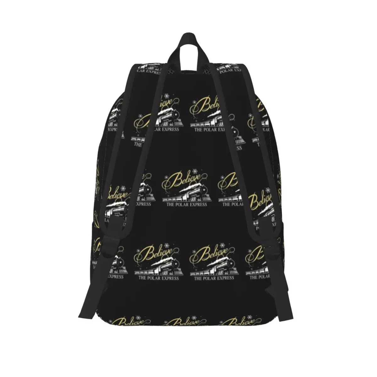 حقيبة ظهر مدرسية للطلاب من The Polar Express، حقيبة ظهر للسفر والمشي لمسافات طويلة للأولاد والبنات، حقائب كتف عصرية على الكتب