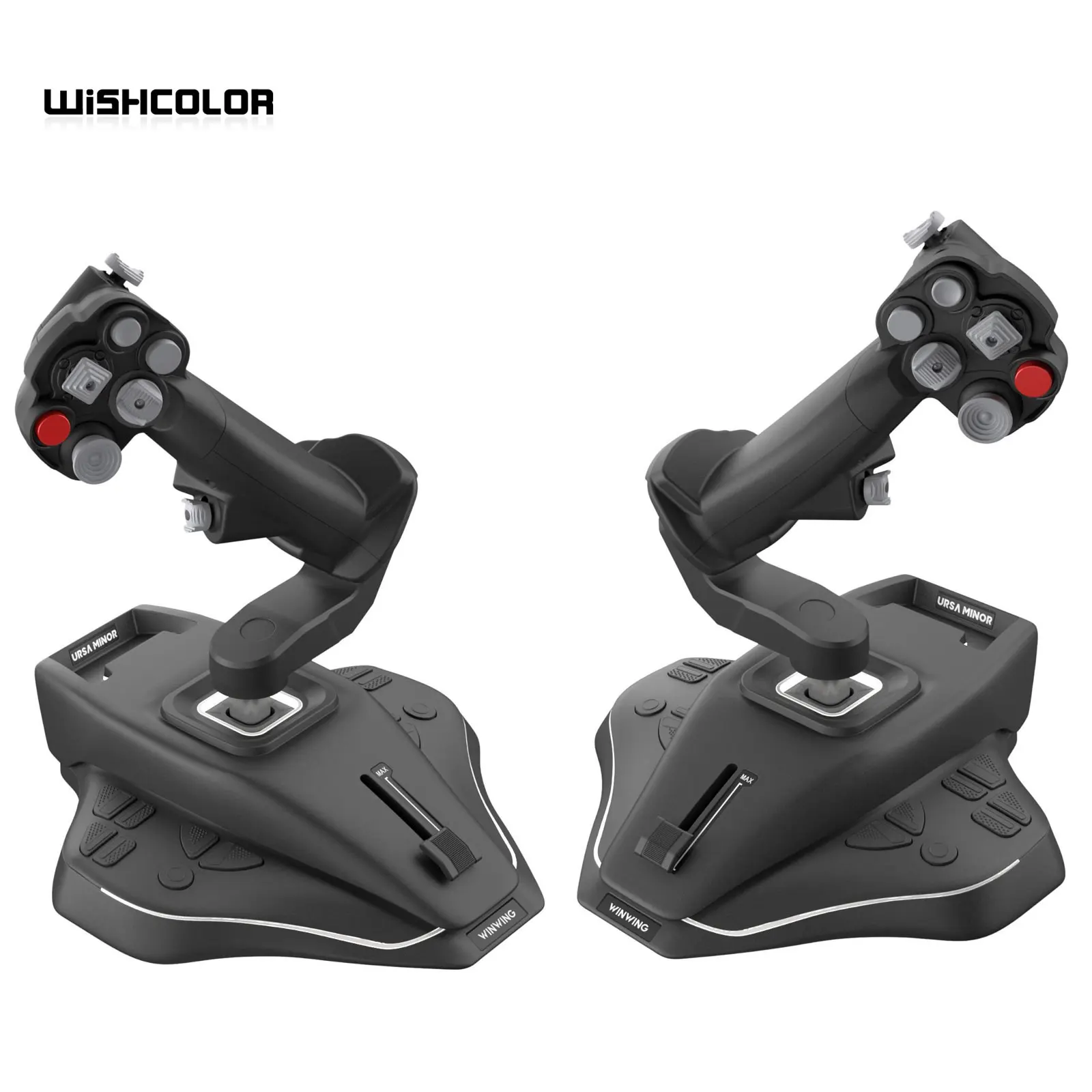 

Джойстик WINWING Flight Joystick URSA MINOR для видеоигр, левосторонний/правосторонний симулятор полетов, совместимый со Star Citizen/War Thunder