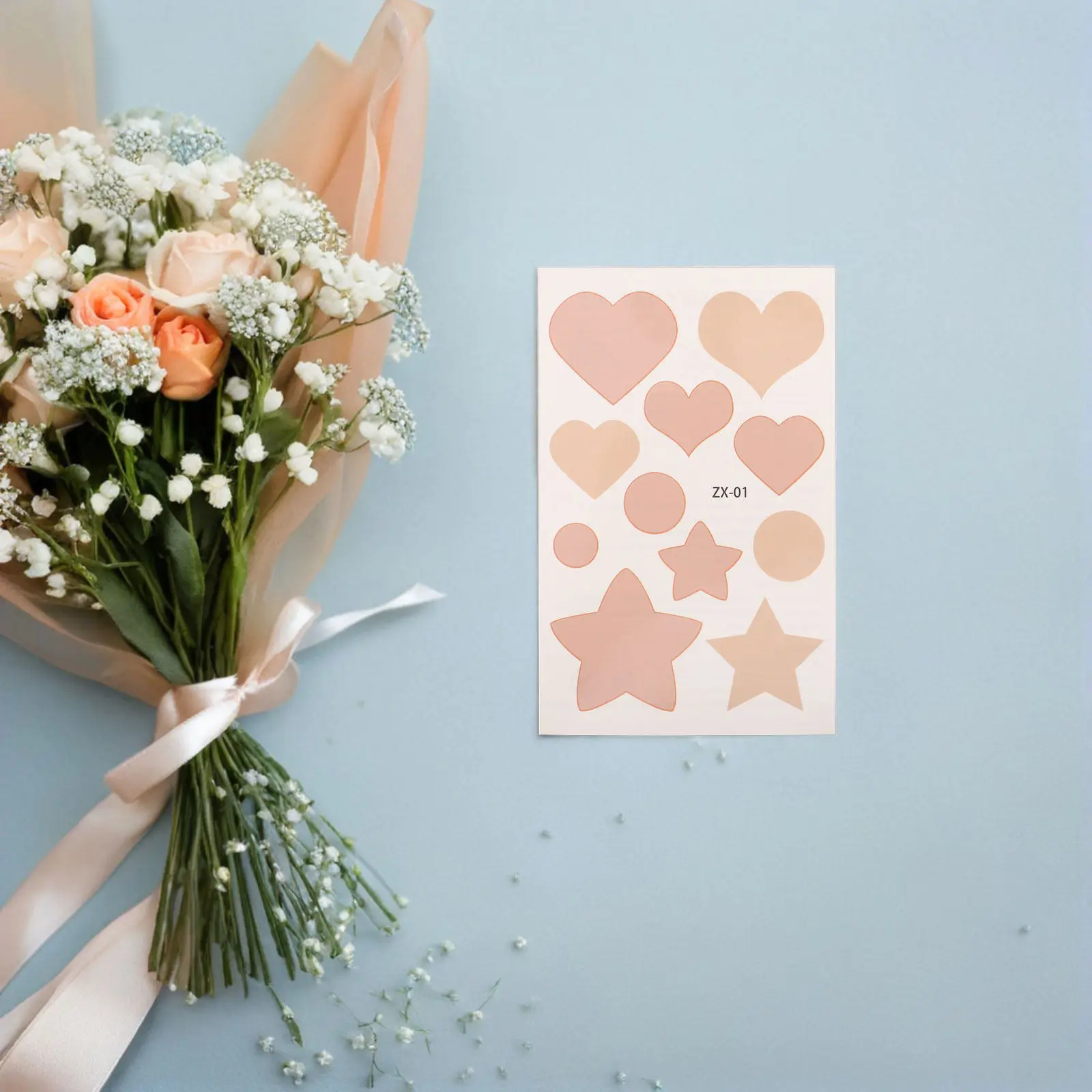 12Pcs Invisible Scar Cover Sheets Ultrathin Skin Concealer Patch Breathable Adhesive for Face Body Scar Sticker Healing